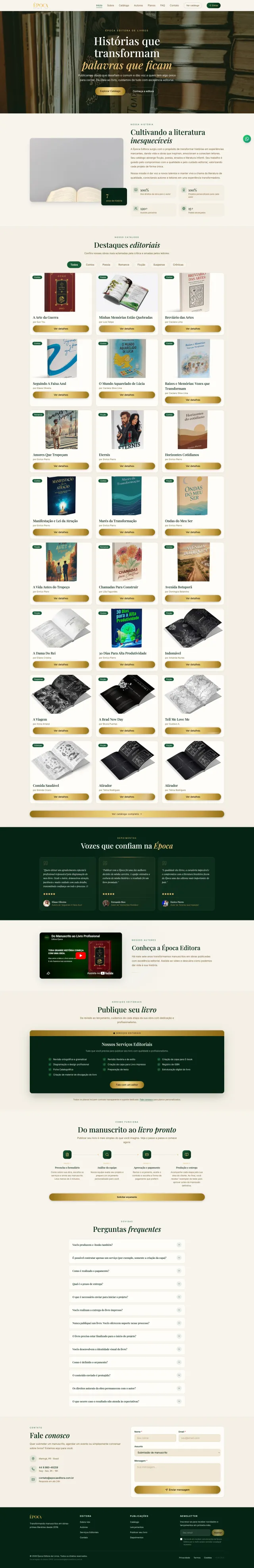 Época Editora - site preview